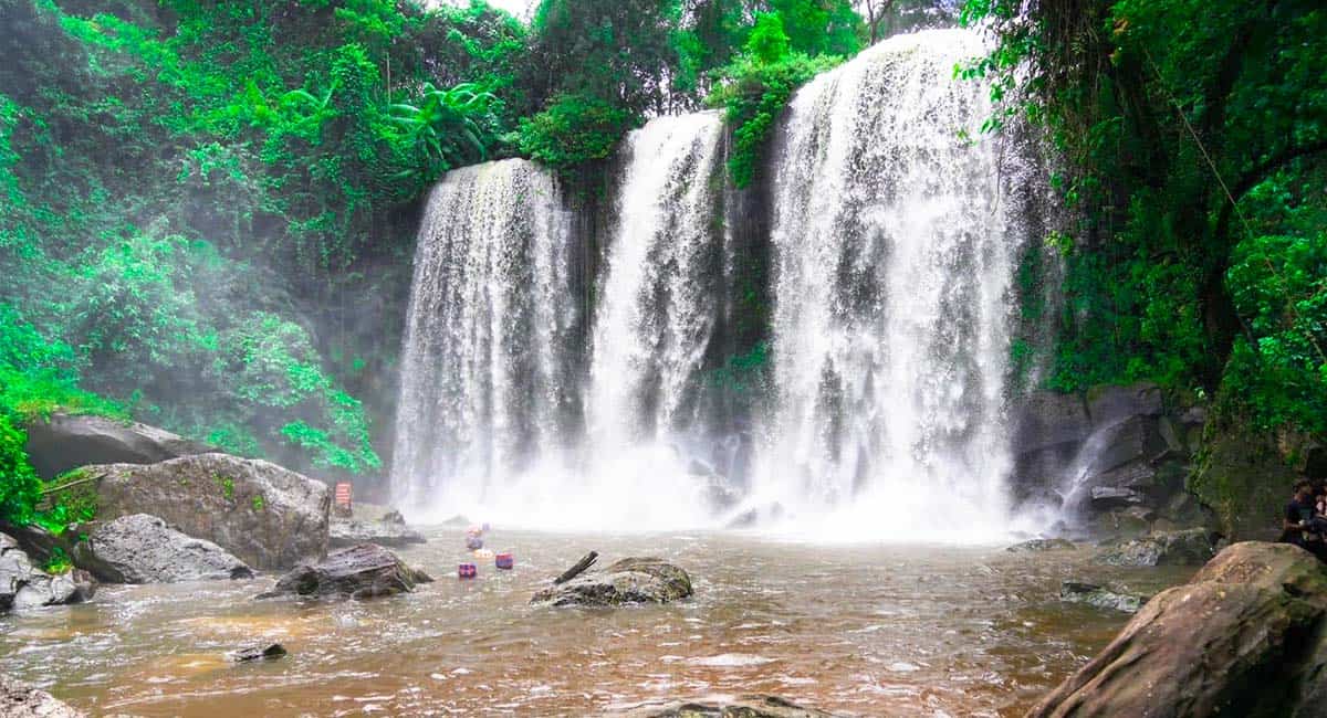 Phnom Kulen water fall