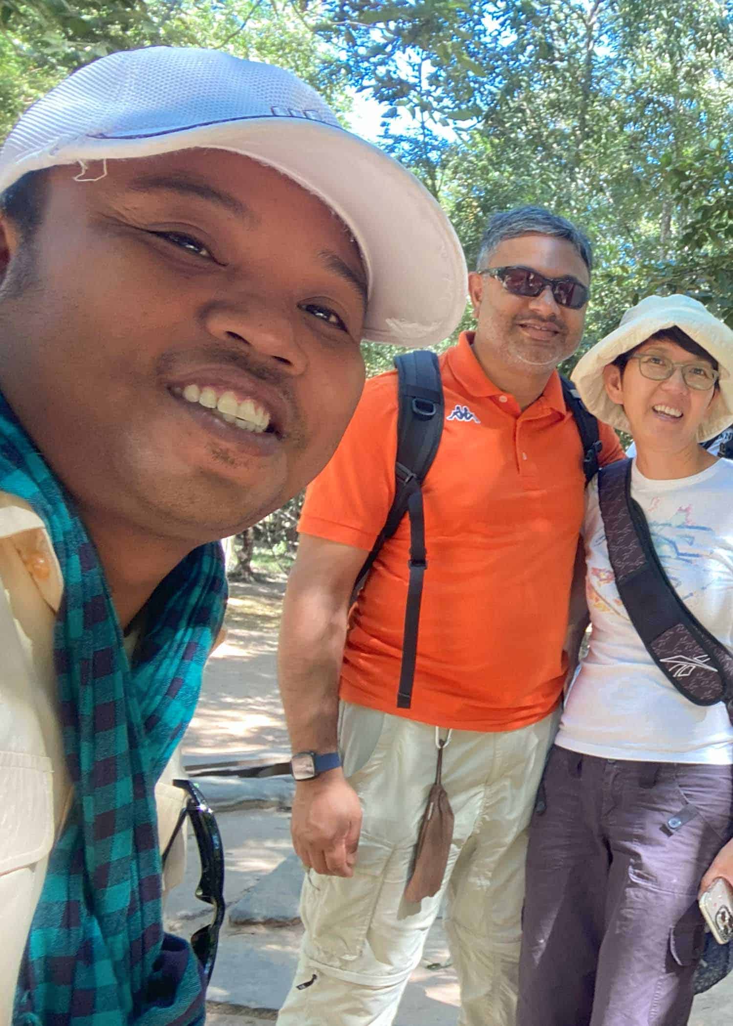 Rain tour guide angkor wat